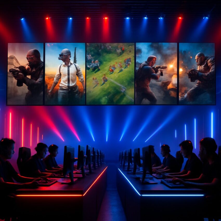 Ilustrasi 5 Game Esports Terpanas Tahun Ini di zeusbola